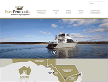 Tablet Screenshot of eyrepeninsula.com